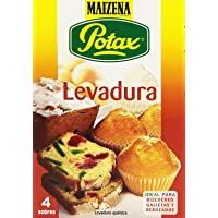 Los mejores  - Maizena Levadura Potax- 4 sobres - Pack de 14 x 38g (Total 532 g)